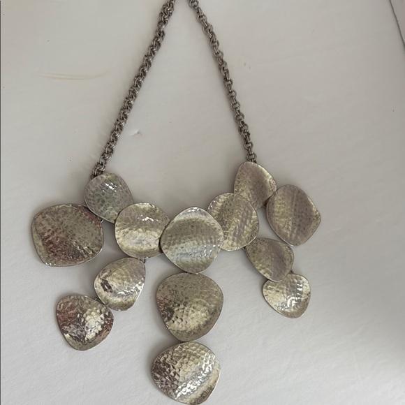 NWT CHICO Silver Statement Necklace - Picture 11 of 11